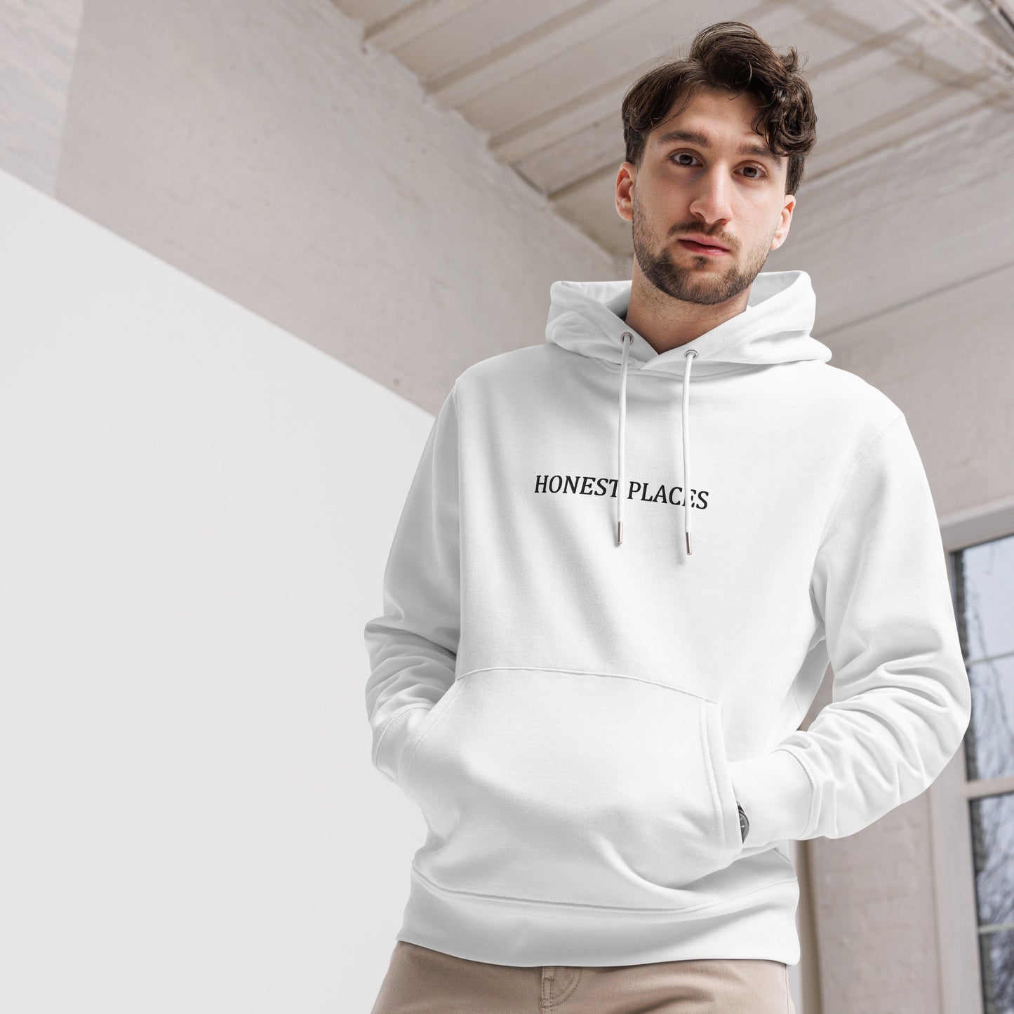 HONEST PLACES Premium Hoodie